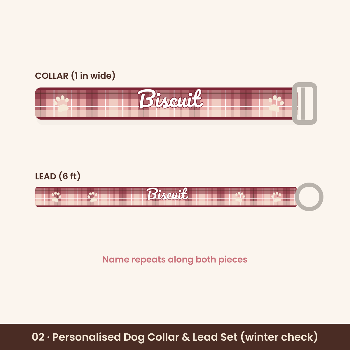 Personalised Dog Collar