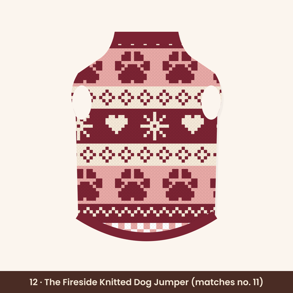 The Fireside Knitted Dog Jumper